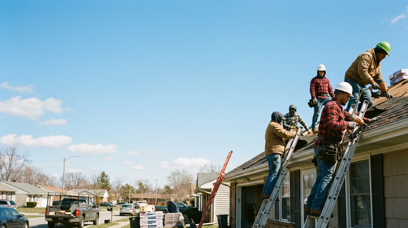 Roofing in Oaktown, IN near me